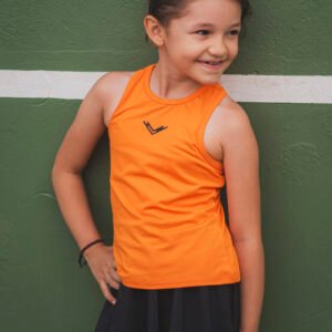 Blusa esqueleto naranja