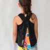 Blusa cruzada negra