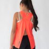 Blusa cruzada neón