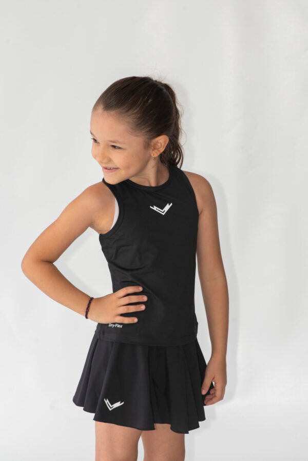Blusa esqueleto negra