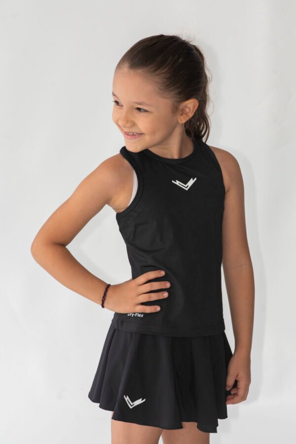 Blusa esqueleto negra