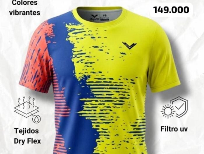Camiseta Colombia Con Logo
